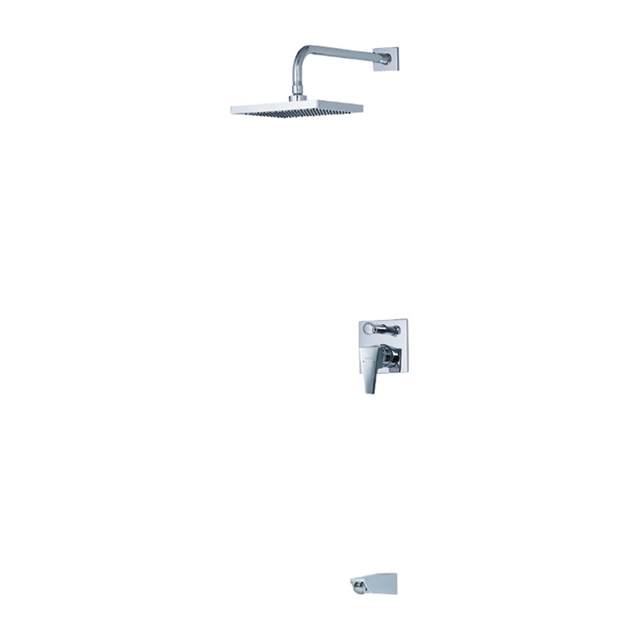 Vòi Sen Đứng Âm Tường Caesar BS644