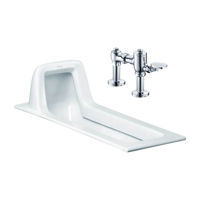 Bàn Cầu Xã Gạt Tay Caesar C1230 + BF525A