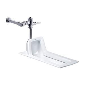 Bàn Cầu Xổm Caesar C1250 + BF523A