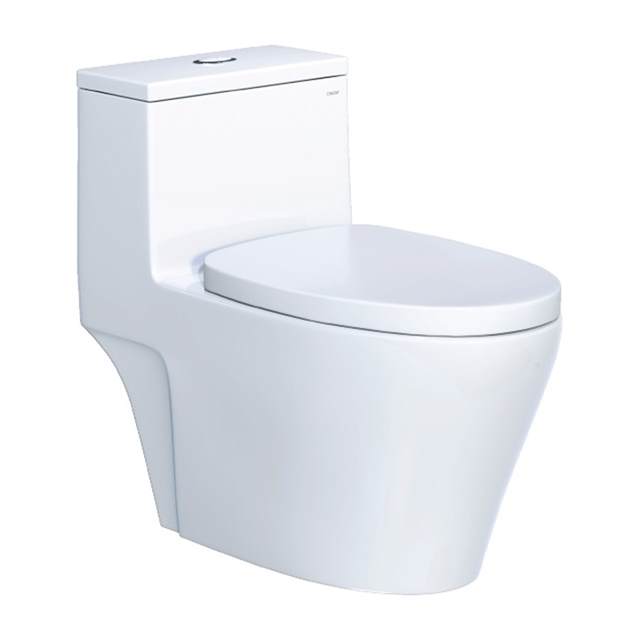 Bàn Cầu Một Khối Nắp Êm Caesar C1356