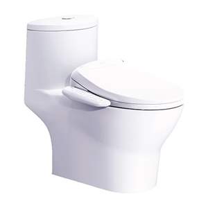 Bàn cầu kết hợp nắp điện tử Caesar C1375F + TAF400H
