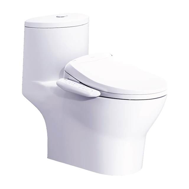 Bàn cầu kết hợp nắp điện tử Caesar C1375F + TAF400H