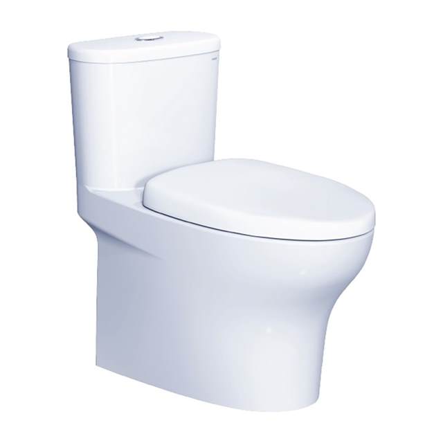 Bàn Cầu Một Khối Nắp Êm Caesar C1394