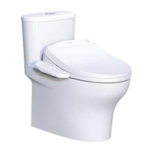 Bàn Cầu Một Khối kết hợp điện tử Caesar C1394F + TAF400H