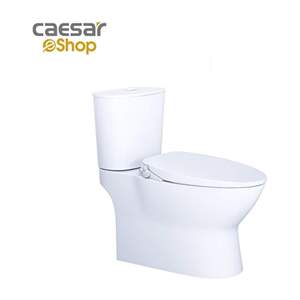 Bàn cầu kết hợp nắp cơ thông minh Caesar CD1320 + TAF060