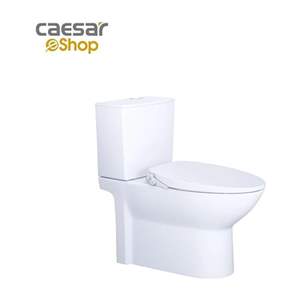 Bàn cầu kết hợp nắp cơ đa năng Caesar CD1340 + TAF060