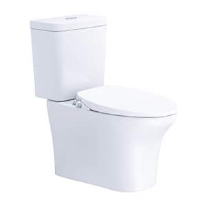 Bàn cầu kết hợp nắp cơ đa năng Caesar CD1341 + TAF060