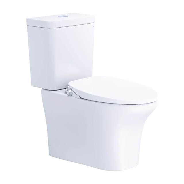 Bàn cầu kết hợp nắp cơ đa năng Caesar CD1341 + TAF060