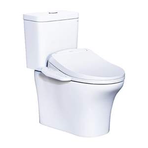 Bàn cầu kết hợp nắp điện tử Caesar CD1341 + TAF400H