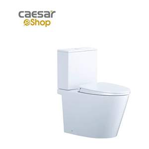 Bàn Cầu Hai Khối Nắp Êm Caesar CD1342