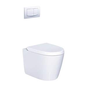Bàn Cầu Thùng Nước Âm Tường Caesar CPT1505