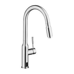 Vòi bếp diệt khuẩn Plasma dây rút Caesar KP1035SA