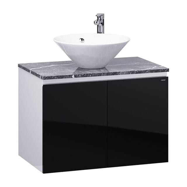 Lavabo kết hợp tủ treo Caesar L5222 + EH48002ADV