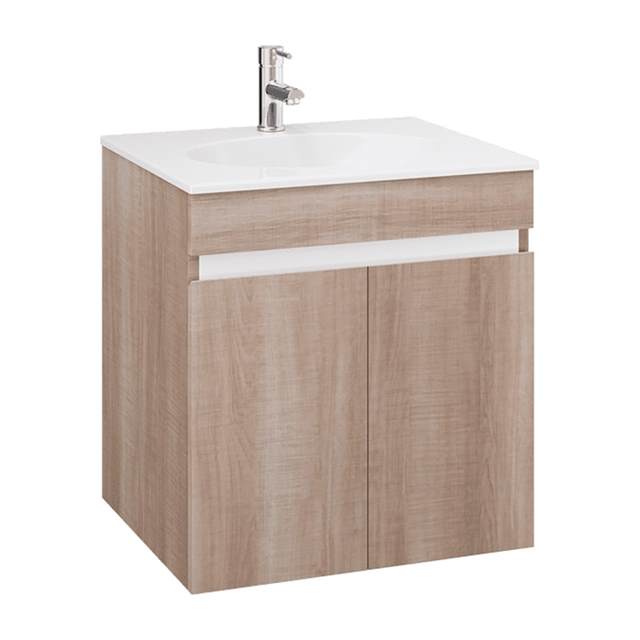 Lavabo kết hợp tủ treo lavabo Caesar LF5024 + EH15024AW7V