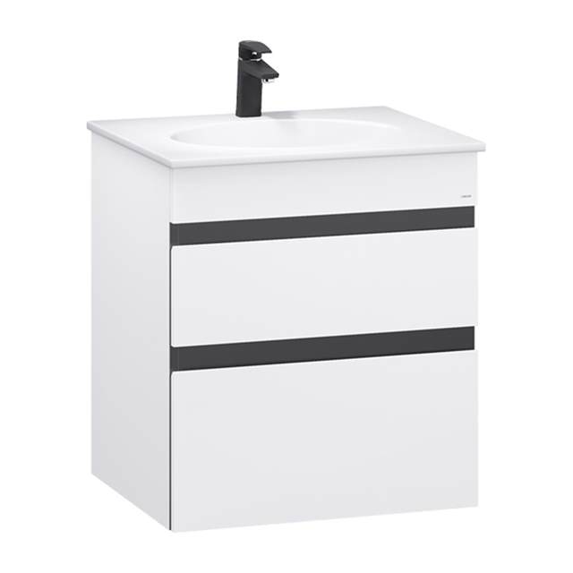 Lavabo kết hợp tủ treo lavabo Caesar LF5024 + EH15024DDV