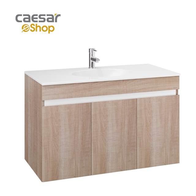 Lavabo kết hợp tủ treo lavabo Caesar LF5028 + EH15028AW7V
