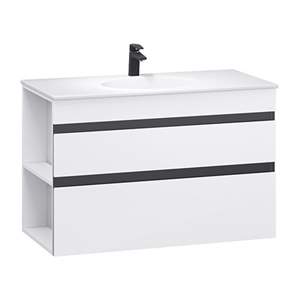 Lavabo kết hợp tủ treo lavabo Caesar LF5028 + EH15028DDLV