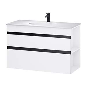 Lavabo kết hợp tủ treo lavabo Caesar LF5028 + EH15028DDRV