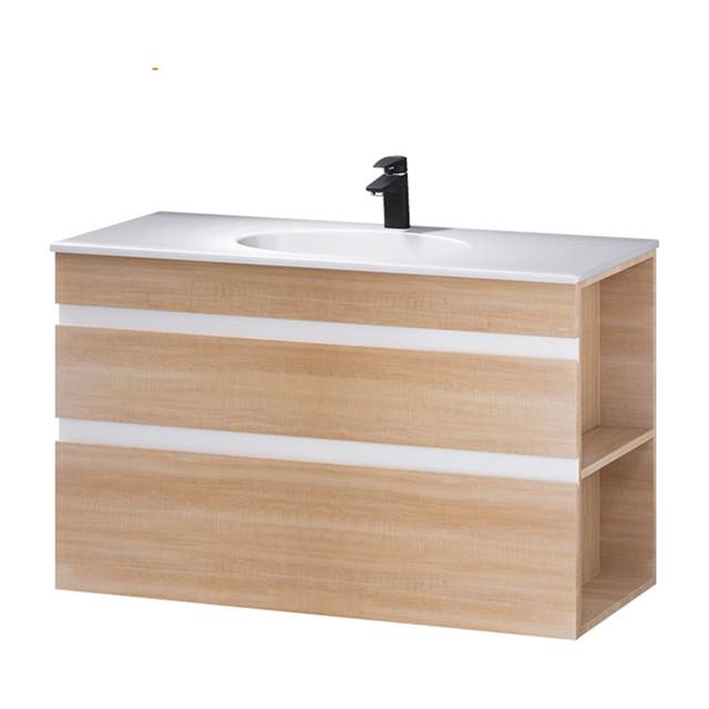 Lavabo kết hợp tủ treo lavabo Caesar LF5028 + EH15028DDRW7V