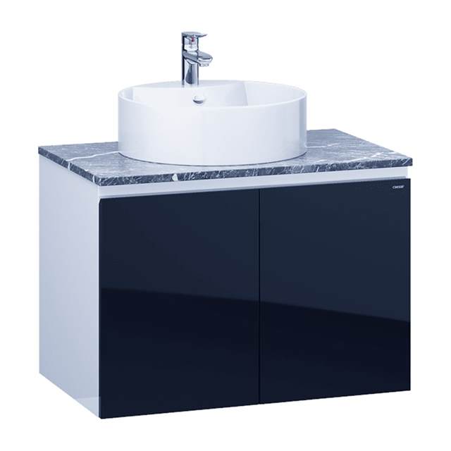 Lavabo kết hợp tủ treo Caesar LF5254 + EH48002ADV