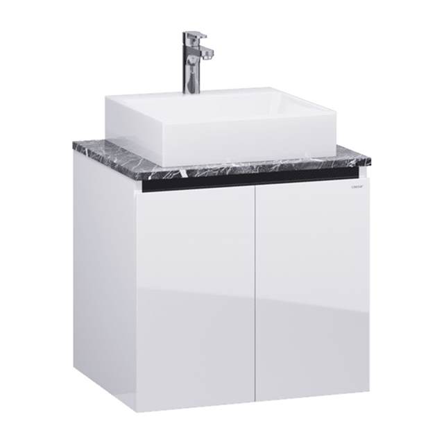 Lavabo và tủ treo Caesar LF5255 + EH46001AV