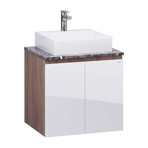 Lavabo và tủ treo Caesar LF5255 + EH46001AWV