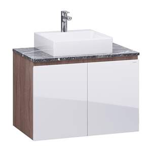 Lavabo và tủ treo Caesar LF5255 + EH48001AWV