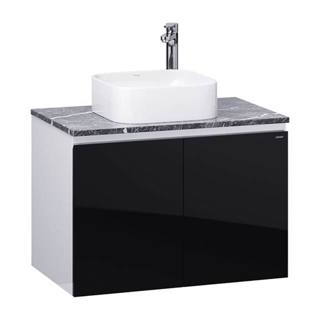 Lavabo kết hợp tủ treo Caesar LF5256 + EH48002ADV