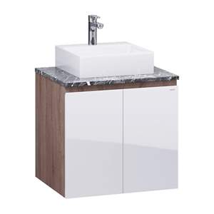 Lavabo và tủ treo Caesar LF5257 + EH46001AWV