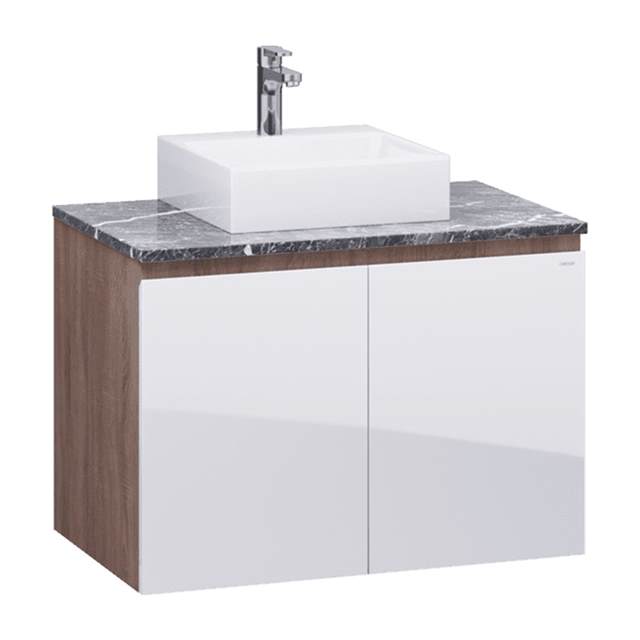 Lavabo và tủ treo Caesar LF5257 + EH48001AWV