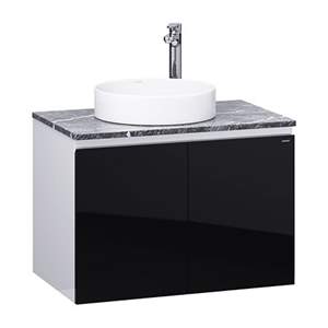 Lavabo kết hợp tủ treo Caesar LF5258 + EH48002ADV