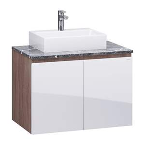 Lavabo và tủ treo Caesar LF5259 + EH48001AWV