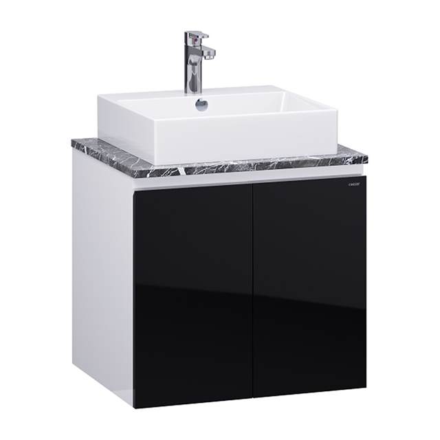Lavabo kết hợp tủ treo Caesar LF5263 + EH46001ADV