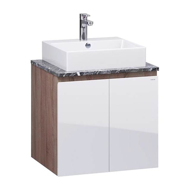 Lavabo kết hợp tủ treo Caesar LF5263 + EH46001AWV