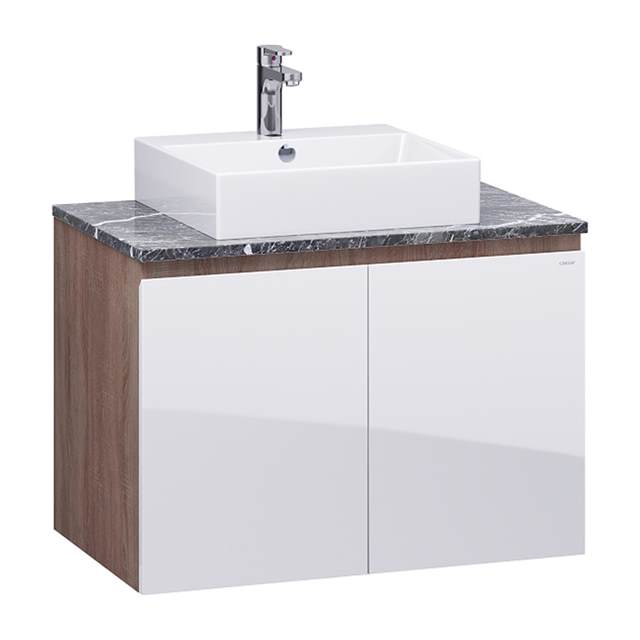 Lavabo và tủ treo Caesar LF5263 + EH48001AWV