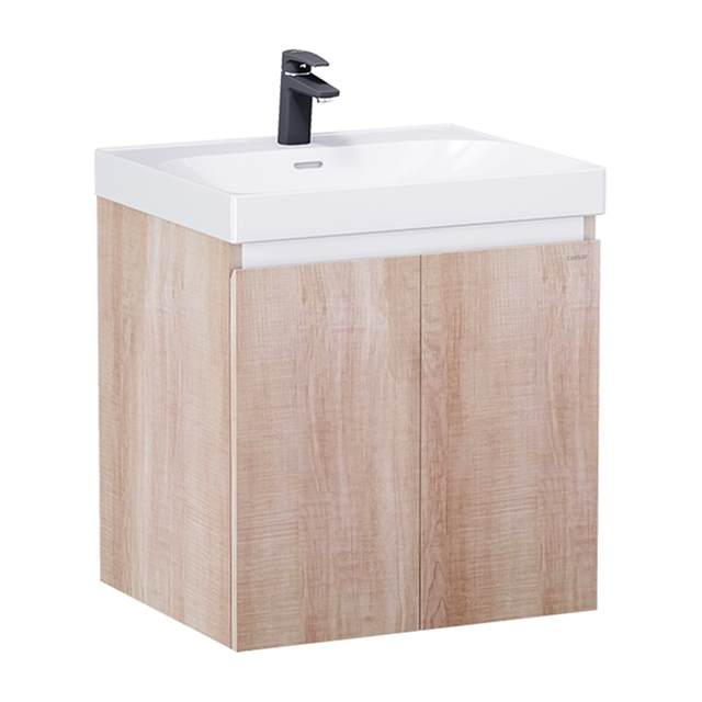 Lavabo kết hợp tủ treo Caesar LF5356 + EH15356AW7V