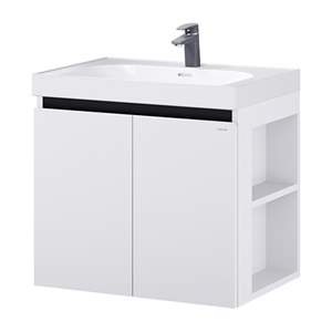 Lavabo kết hợp tủ treo Caesar LF5357 + EH15357CRV
