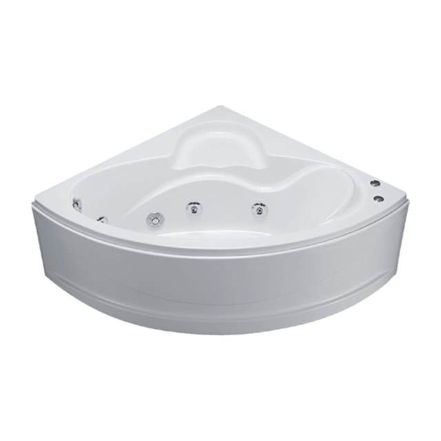 Bồn Tắm Góc Massage - Chân Yếm Caesar MT5120