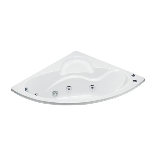 Bồn Tắm Góc Massage Không Chân - Không Yếm Caesar MT5120A