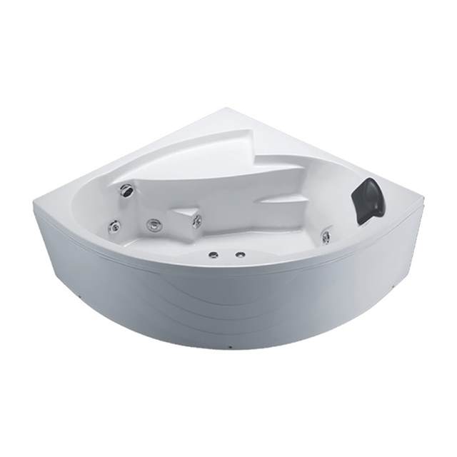 Bồn Tắm Góc Massage - Chân Yêm Caesar MT5140