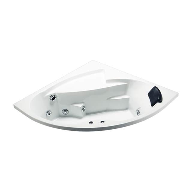 Bồn Tắm Góc Massage - Không Chân - Không Yếm Caesar MT5140A