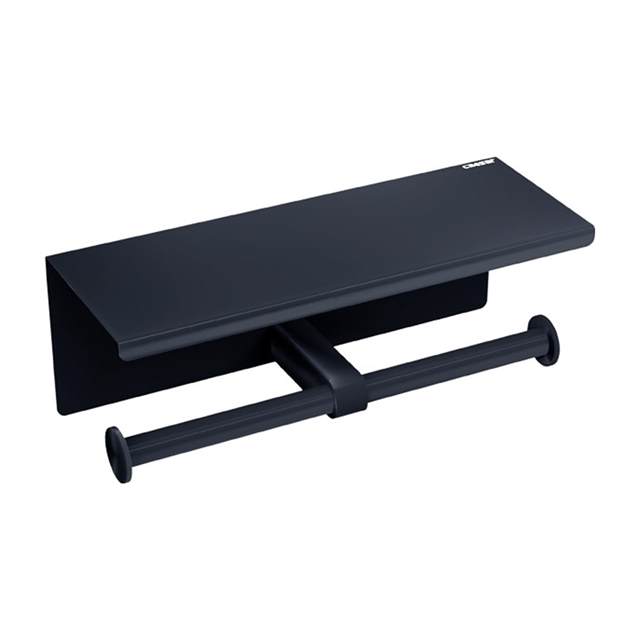 Hộp đựng giấy vệ sinh đôi có kệ Caesar Q6304B