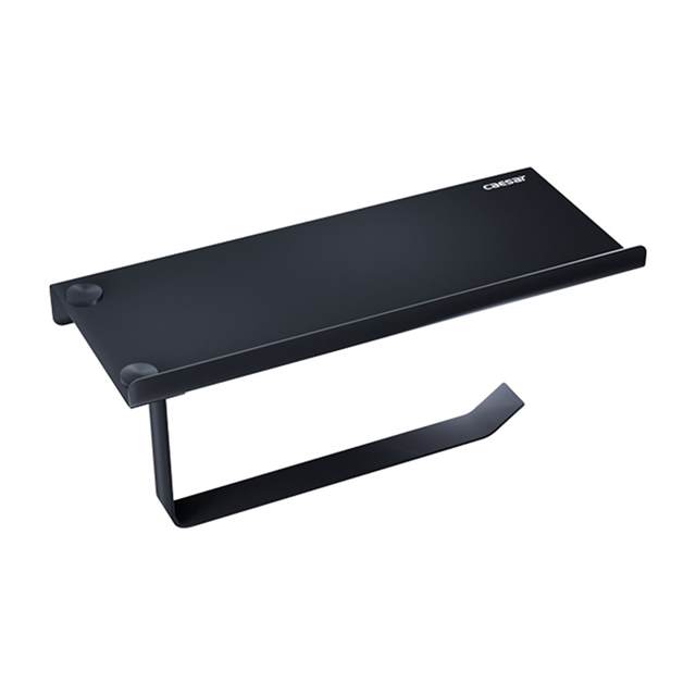Hộp đựng giấy vệ sinh đơn có kệ Caesar Q6334B