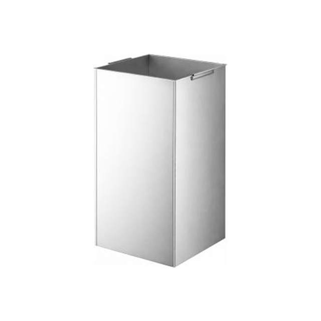 Cotto BIN004#SA Thùng rác vuông công cộng đặt dưới (SUS304) 308 x 308