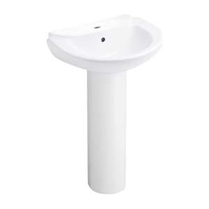 C0237/C411 Chậu / Lavabo Cotto treo tường chân dài SASHA