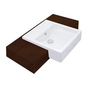C02717 Chậu / Lavabo Cotto bán âm bàn / semi PRAVIS