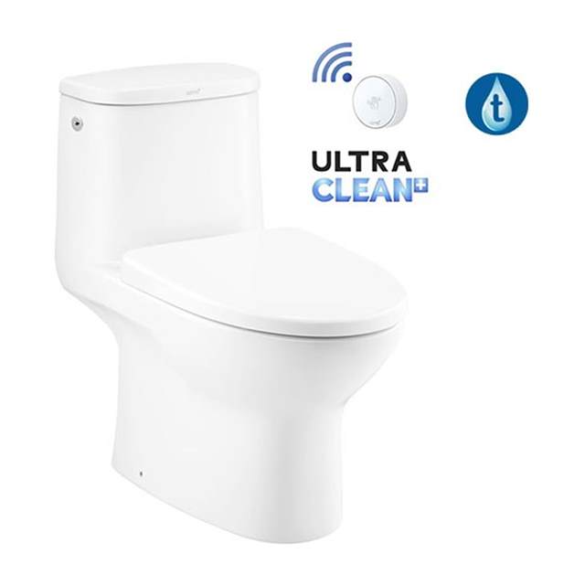 C105327 Bồn cầu COTTO 01 khối xả không chạm MICC W