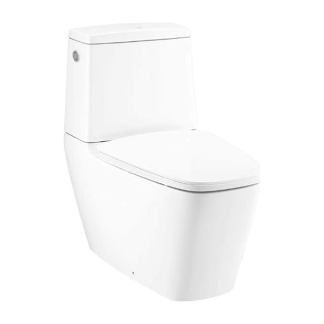 COTTO Bàn cầu 2 khối xả không chạm Hercules Curve C135137