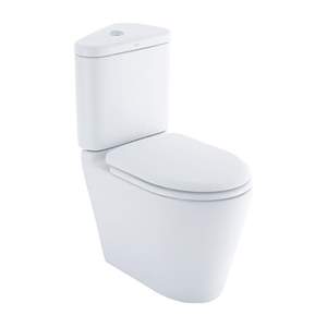C17017 Bồn cầu COTTO 02 khối, Két nước hình tam giác, lắp đặt ở góc trái hoặc phải