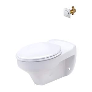C45017 - Bồn cầu treo tường, không két nước, van xả ấn âm tường COTTO AMANDA